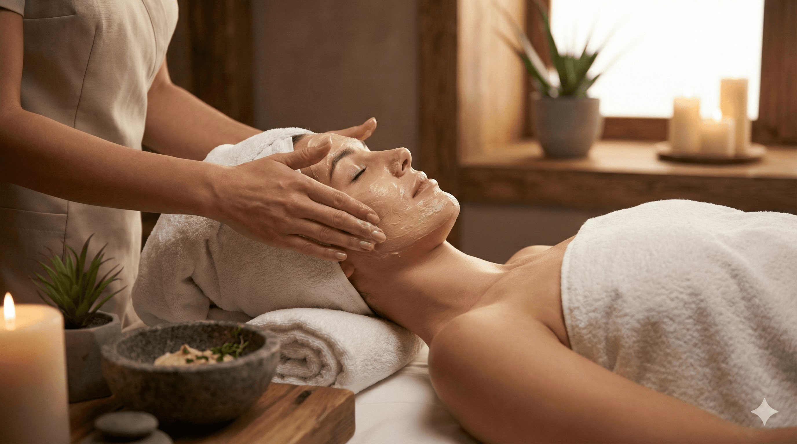 Luxurious Organic facial treatment using glass skin layering technique at Epoch Skin