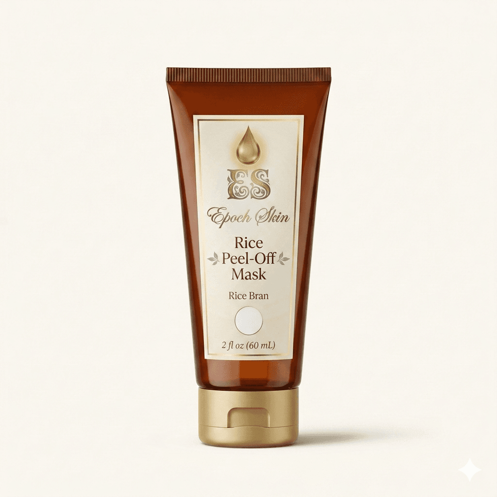 Epoch Skin Organic Dewy Rice Peel-Off Glow Mask - 100ml tube with Organic rice powder and Centella Asiatica for skin brightening
